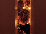 Portrait through a wall